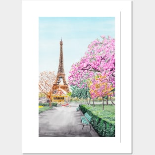 Eiffel Tower, Paris Posters and Art